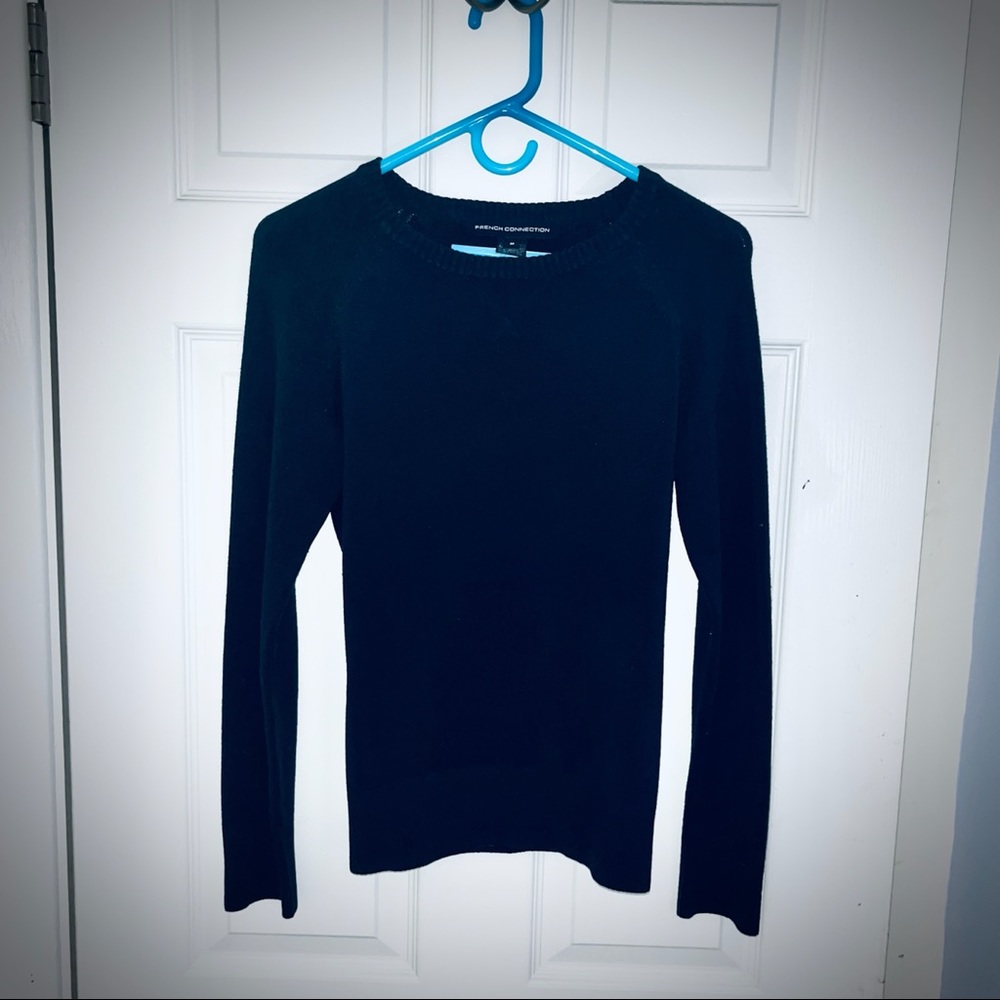NWOT French Connection Sweater - Dark Blue, SOFT, Sz M